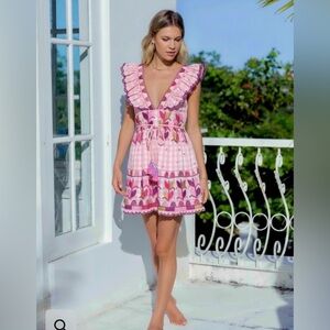 Las Noches Ibiza Eric & Jack Luxury Resort Boho Mini Dress
